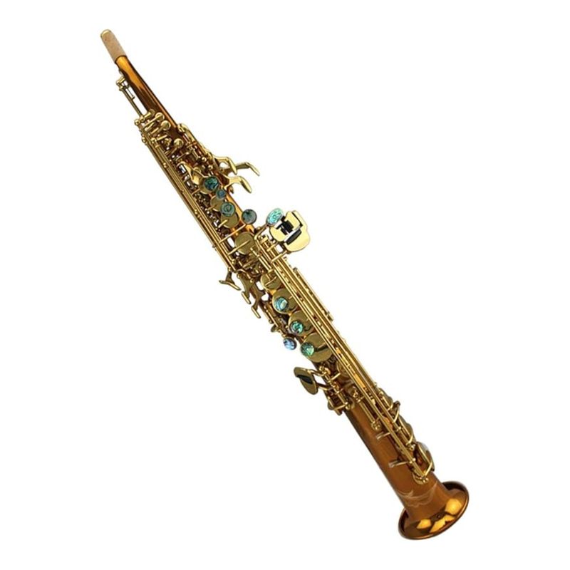 STRAUSS - Saxofón Soprano Strauss Dorado