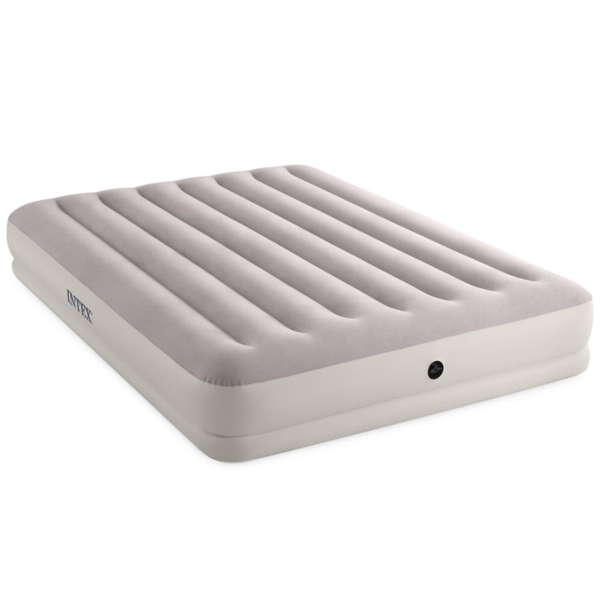 INTEX - Colchón Inflable INTEX 2 Plazas Prestige Mid-Rise con Inflador USB