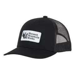 MARMOT - Jockey Unisex Retro Trucker Hat Negro