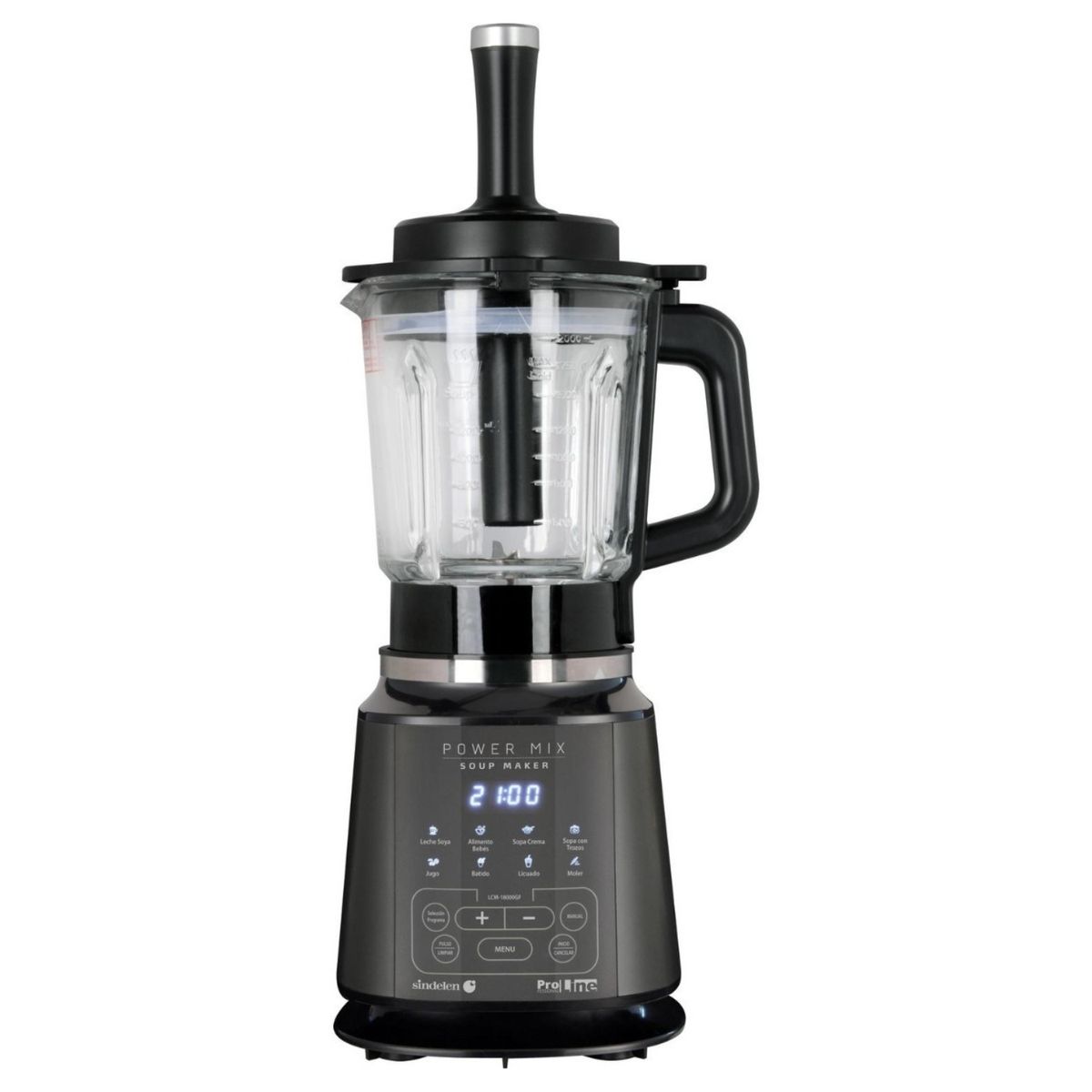 SINDELEN - Licuadora Multifunción Soup Maker Sindelen Lcm-18000