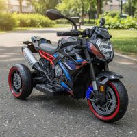 Trimoto V9 Supersport Niños Infantil 12V a Batería Rojo