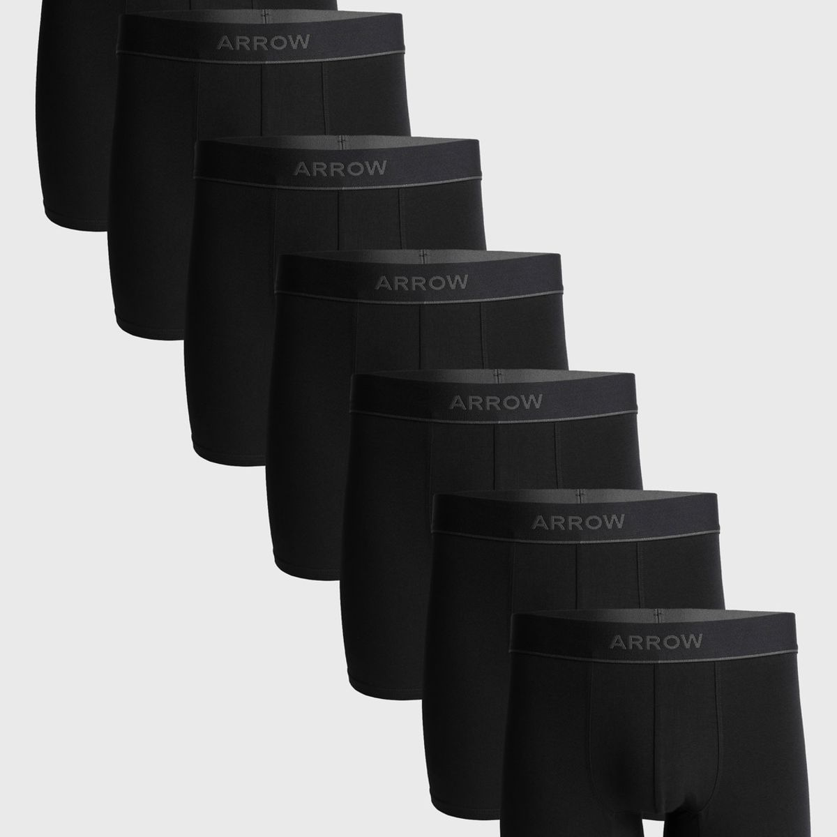 ARROW - Boxer Largo 7 Unidades Liso Arrow ARROW