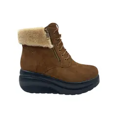 HERIEL - Botín Camel Chiporro Mujer