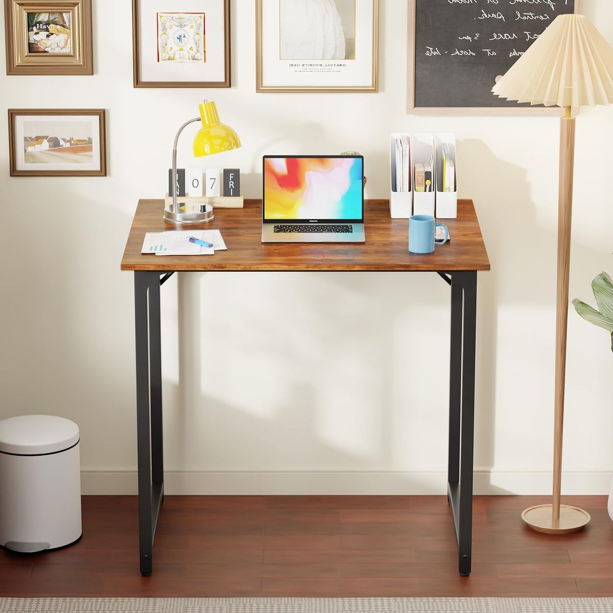 RAGNAR - Escritorio De Oficina Para Computador Compacto 80x50cm