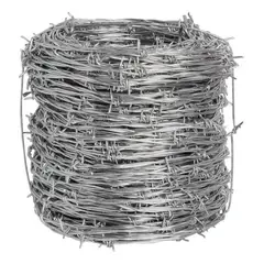 METALFER - Alambre De Puas Rollo 14 X 100 Mt Lowa