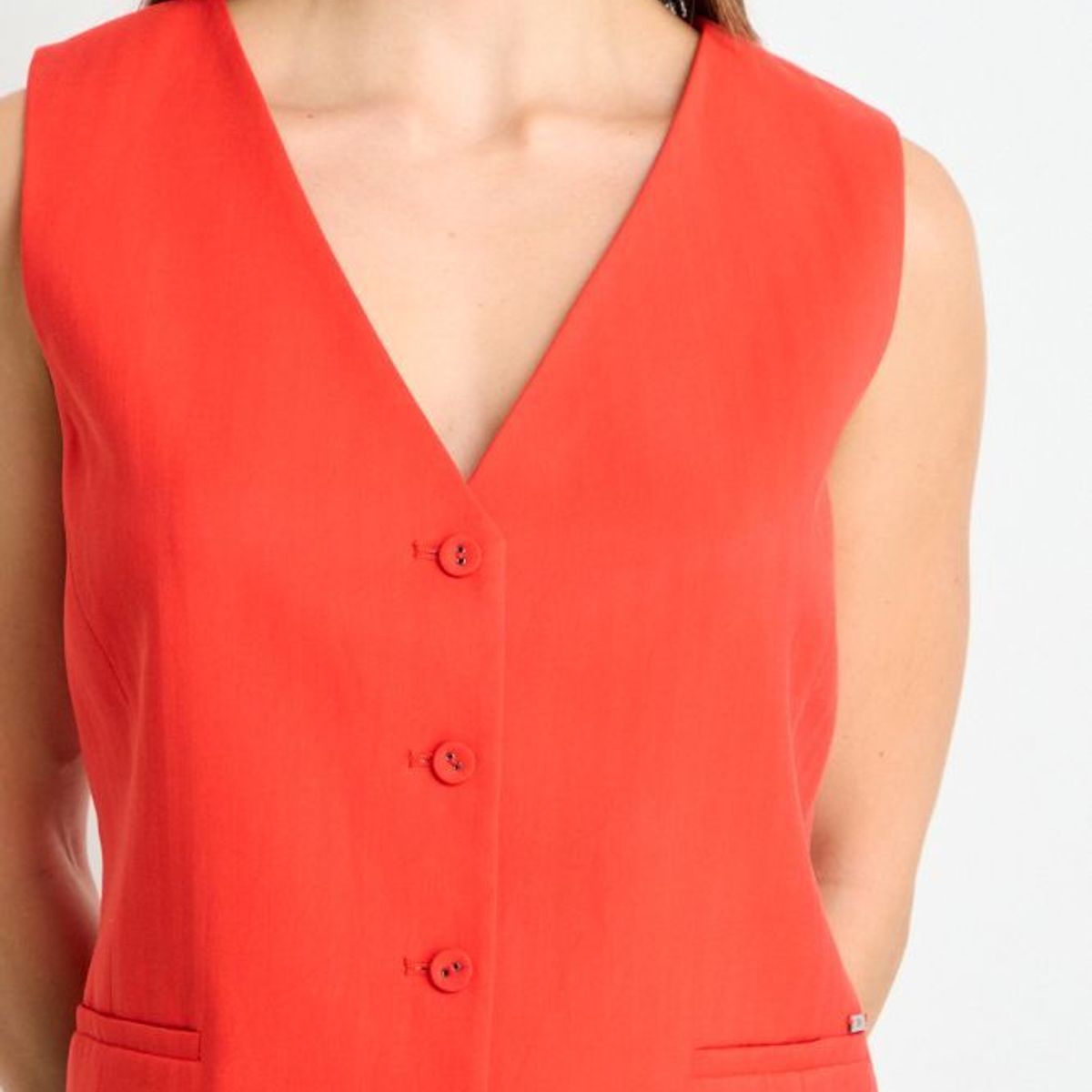 ASH - Gilet Mujer Rojo Ash
