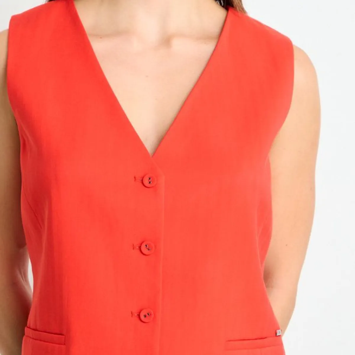 ASH - Gilet Mujer Rojo Ash