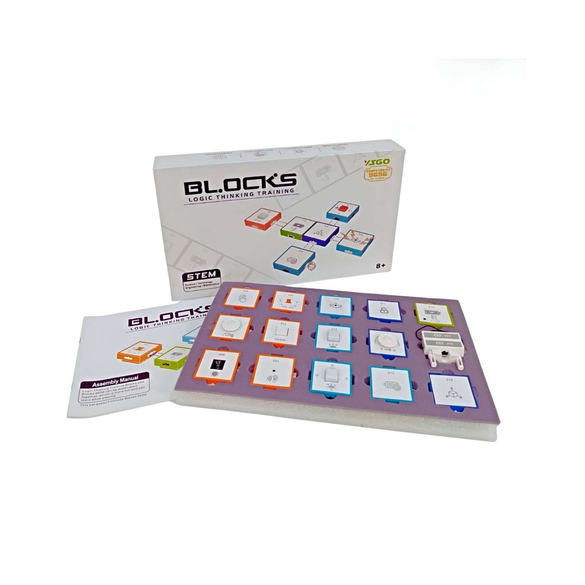 GENERICO - JUEGO EDUCATIVO LOGIC THINKING STEM 16 PIEZAS