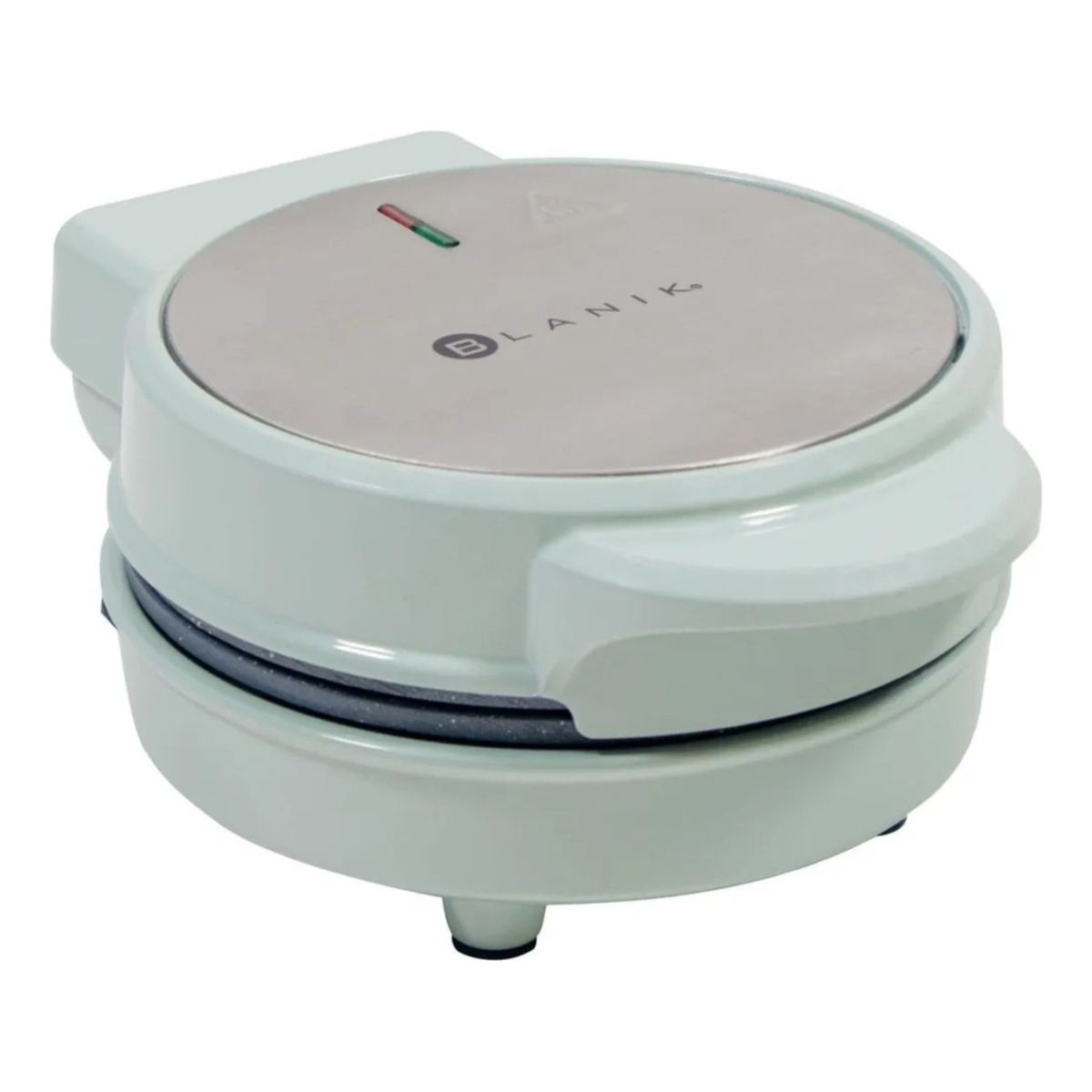 BLANIK - Máquina Waffles Wafflera Mini Antiadherente Blanik Bmw079 Color Menta