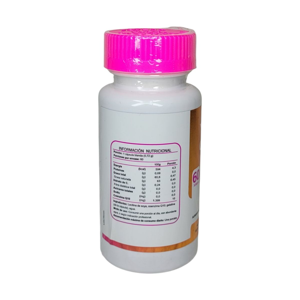 FNL - Coenzima Q10 FNL 60 Cápsulas 10mg Salud Cardiovascular