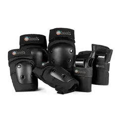 HOOK - Set De Protecciones Adulto Black L