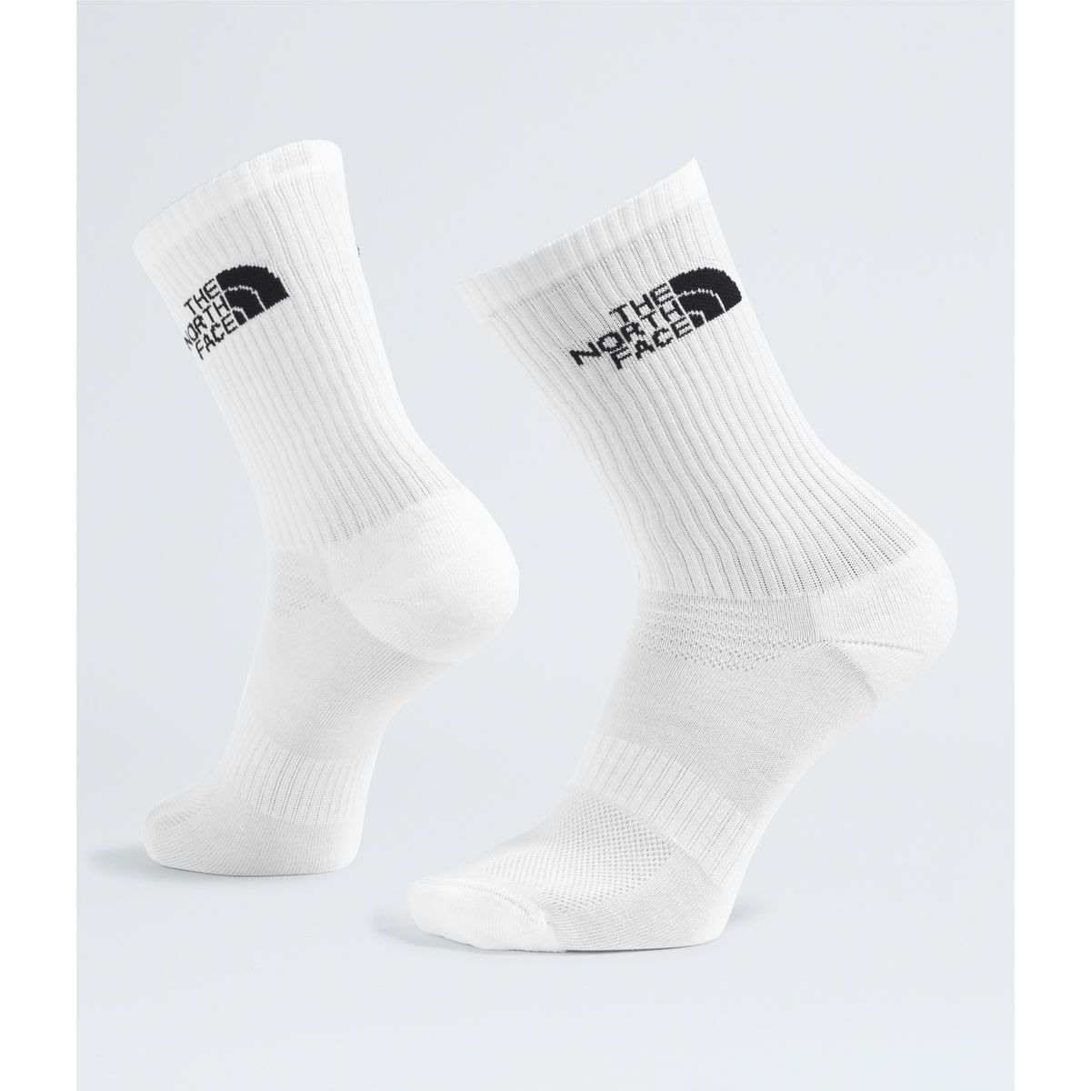 THE NORTH FACE - Calcetines Multi Sport Cush Crew Sock 3P Blanco