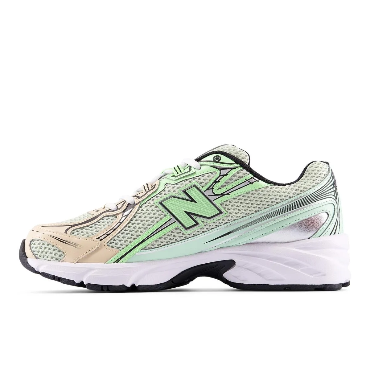 NEW BALANCE - Zapatillas Urbanas Unisex New Balance 740 Multicolor/Mint