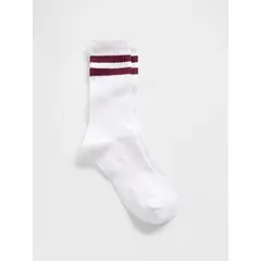 GAP - Calcetines Athletic Crew Hombre Rojo