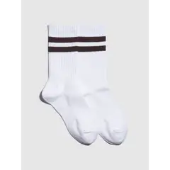 GAP - Calcetines Athletic Crew Hombre Café