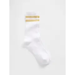 GAP - Calcetines Athletic Crew Hombre Amarillo