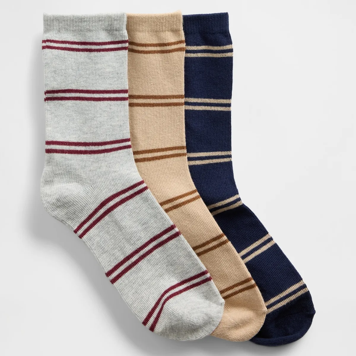 GAP - Pack 3 Calcetines Gap Crew Striped Niño Multicolor