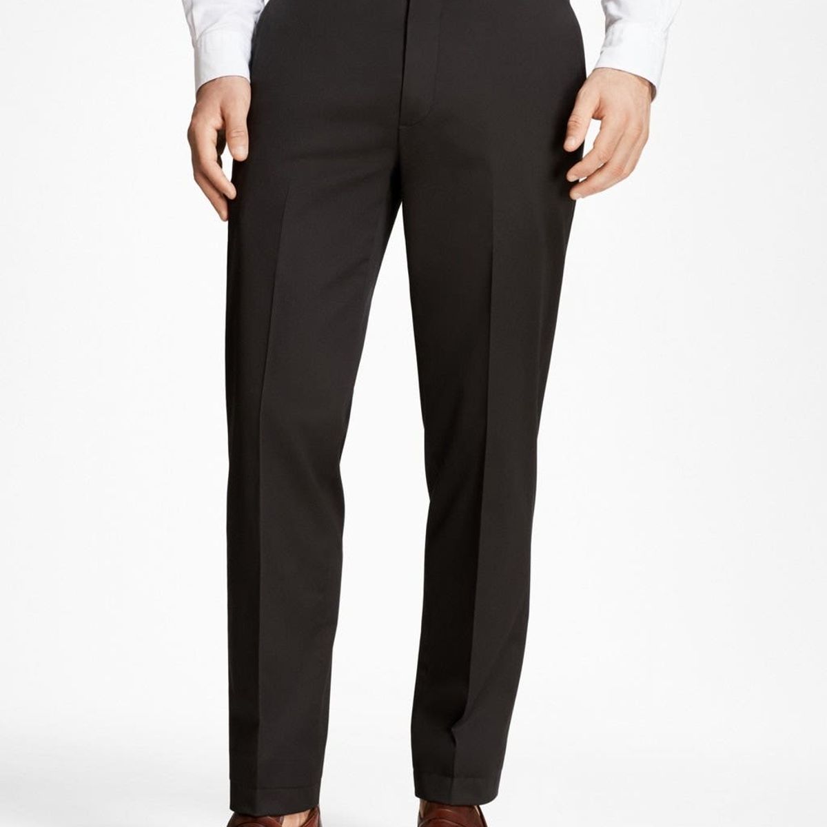BROOKS BROTHERS - Pantalon Hombre Slim Fit Advantage Chinos Negro