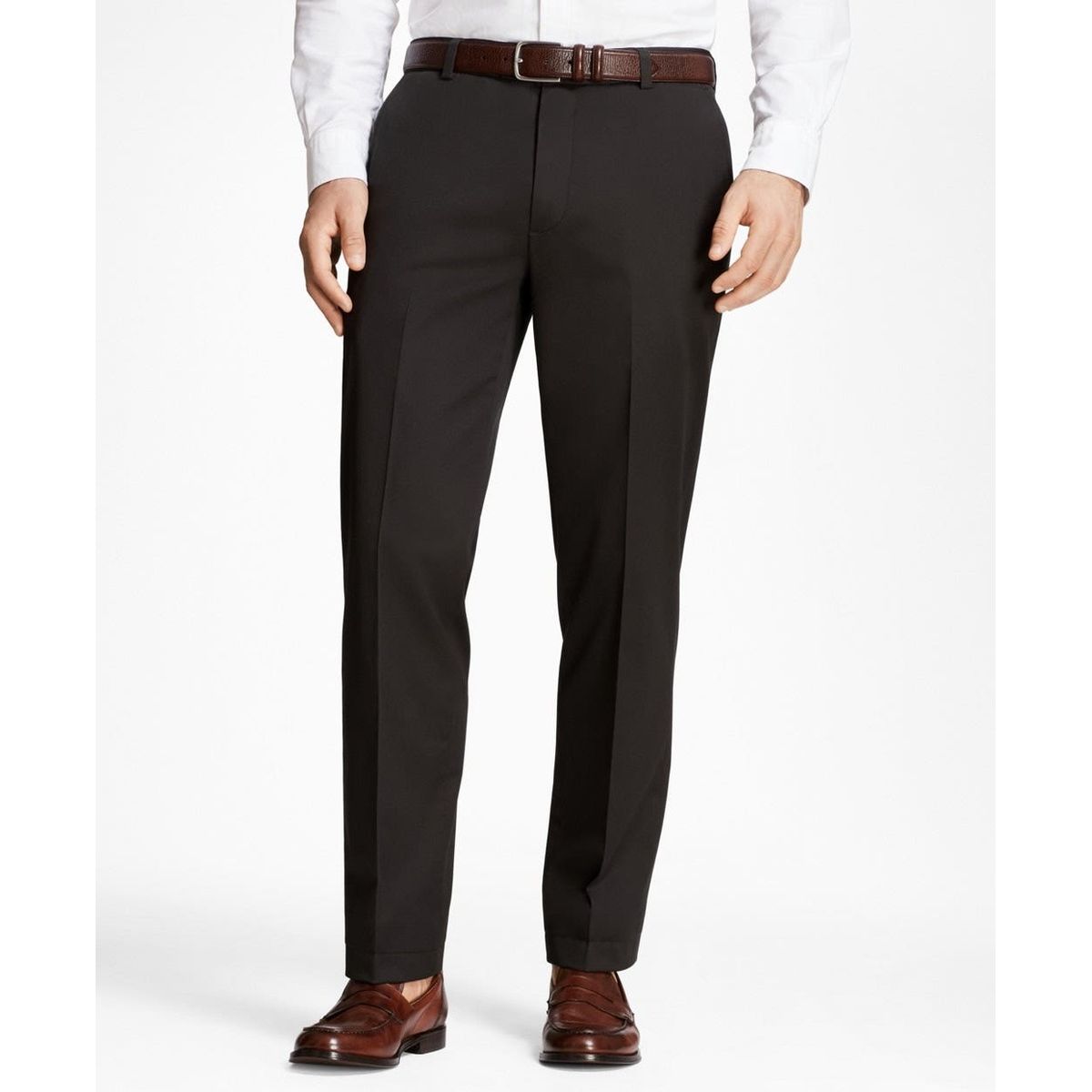 BROOKS BROTHERS - Pantalon Hombre Slim Fit Advantage Chinos Negro