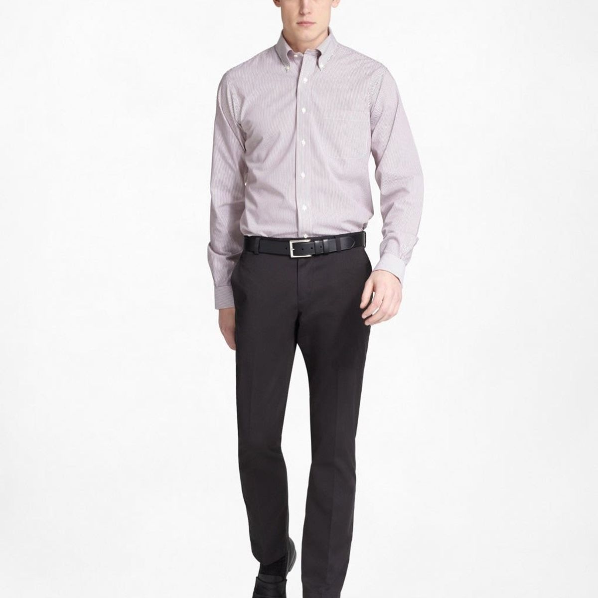 BROOKS BROTHERS - Pantalon Hombre Slim Fit Advantage Chinos Negro