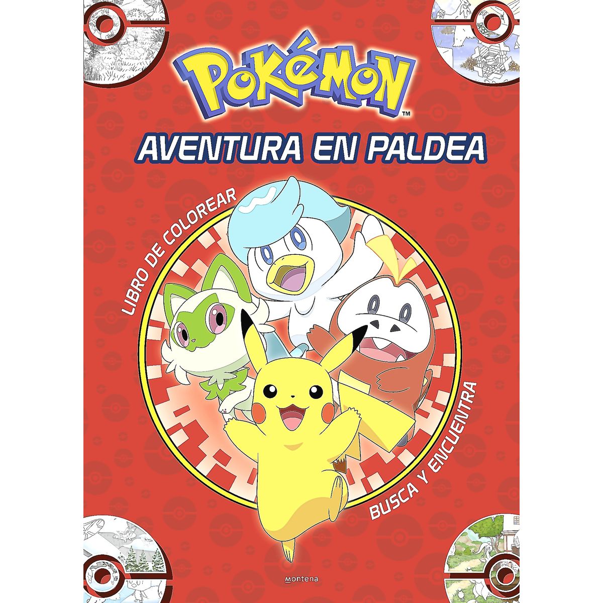 MONTENA - Libro Aventura en Paldea - The Pokémon Company