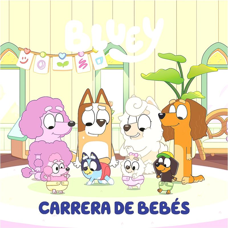 ALTEA - Libro Bluey. Un cuento 11 - Carrera de bebés - Bluey