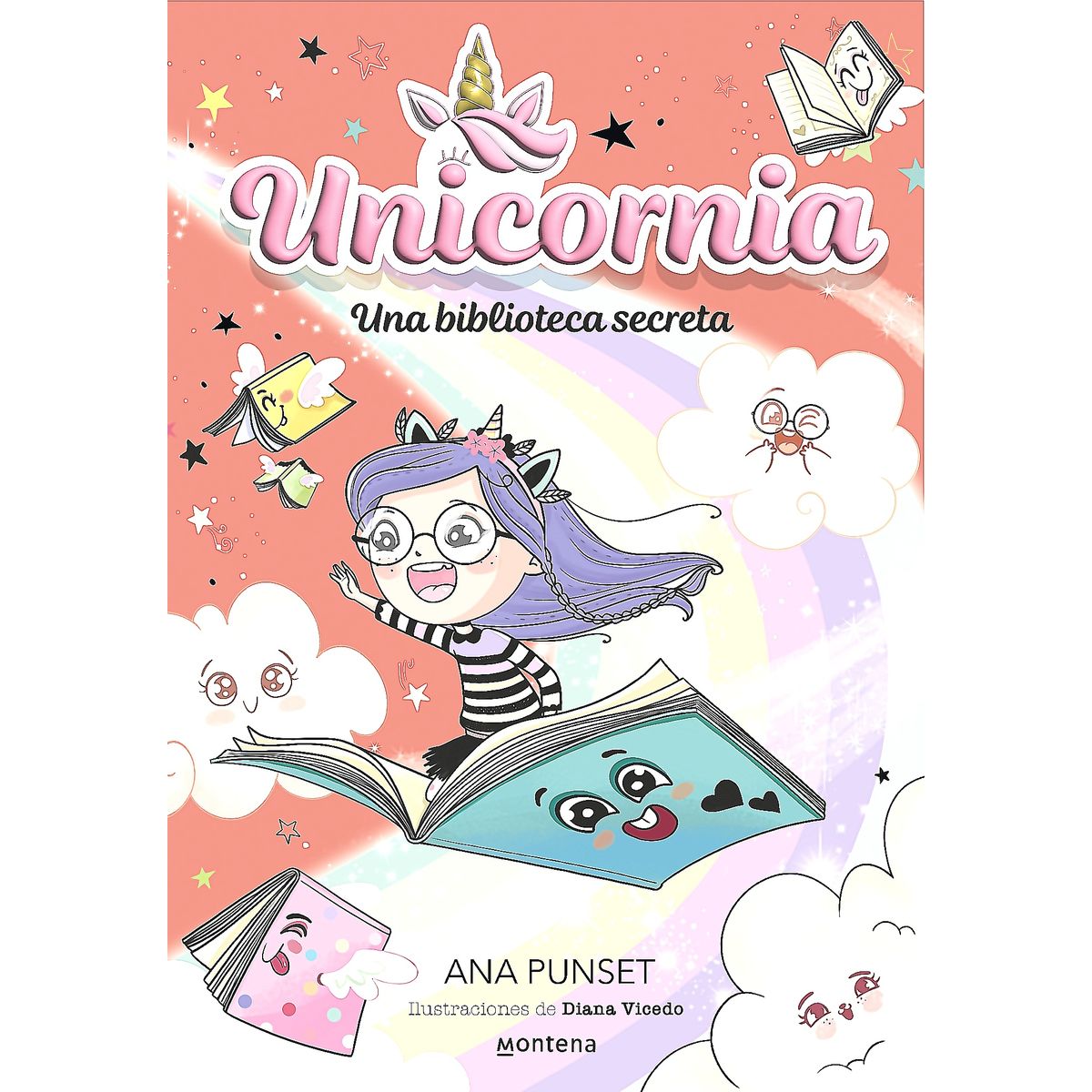 MONTENA - Libro Unicornia 13: biblioteca secreta - Ana Punset