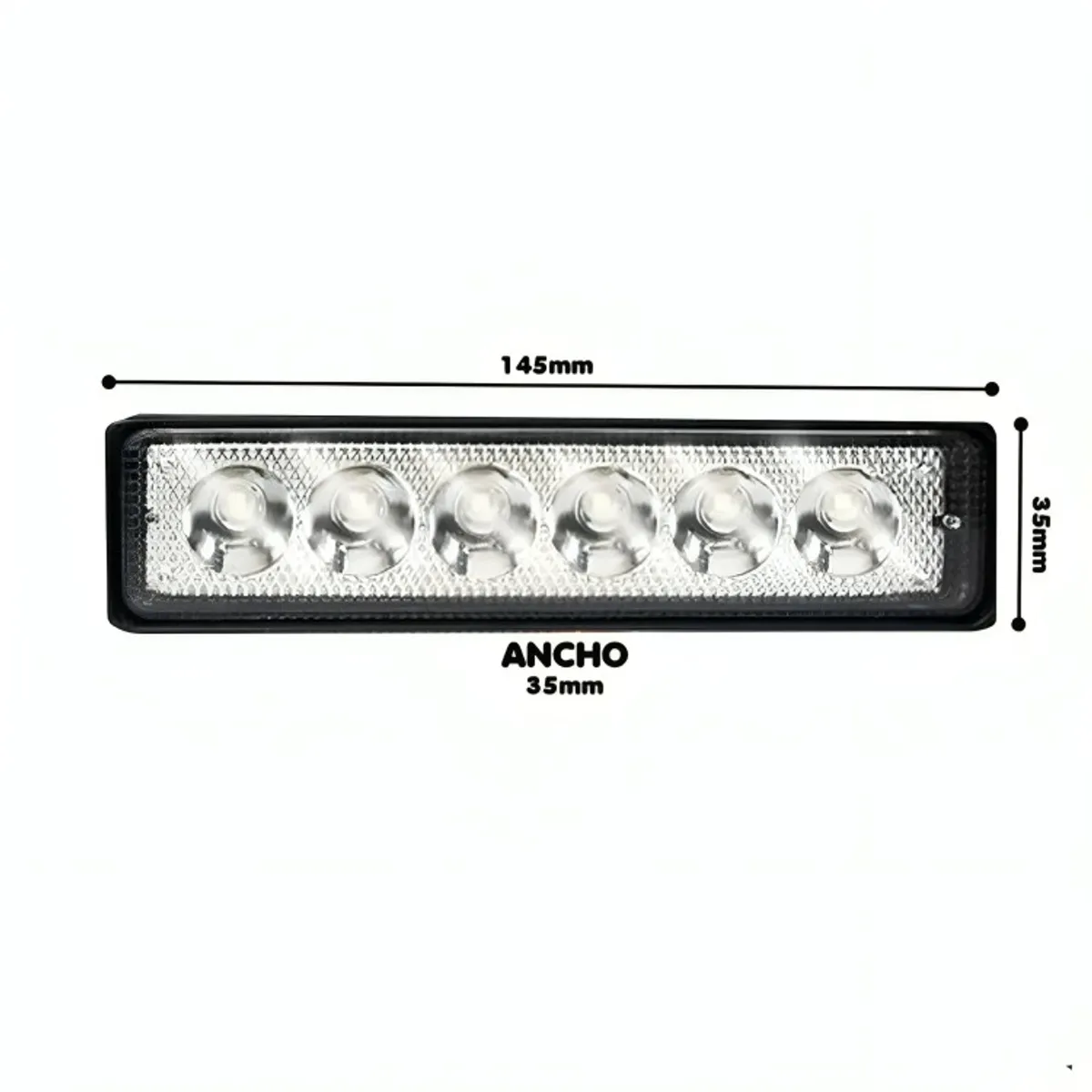 GENERICO - Pack 2 Barra Para Auto Repuesto