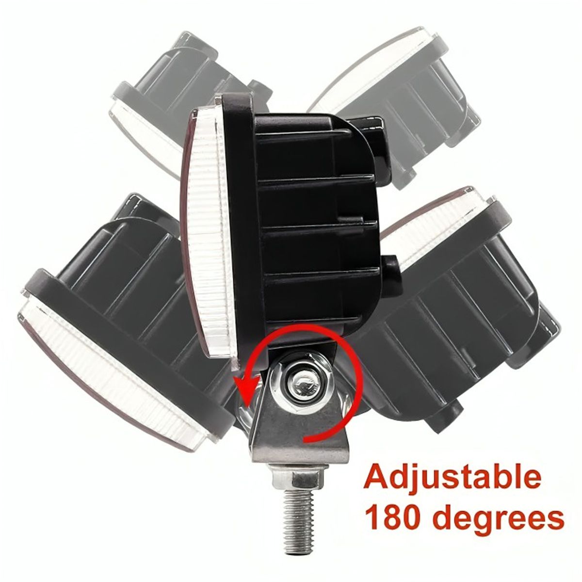 GENERICO - Barra Foco 38 Led 144w Neblinero 12v 24v