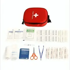 GENERICO - Botiquin Medico Primeros Auxilios Militar Camping Senderismo