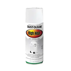 RUST OLEUM - Pintura para Altas Temperaturas Spray Blanco Mate 430ml