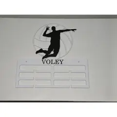 GENERICO - Medallero de Voleyball - Blanco