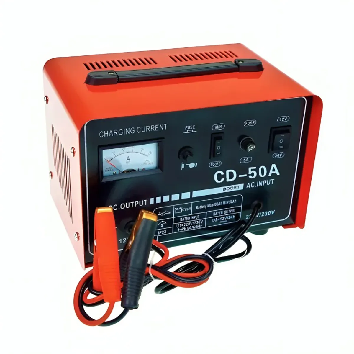 GENERICO - Cargador De Batería Para Auto Y Camión 50 A