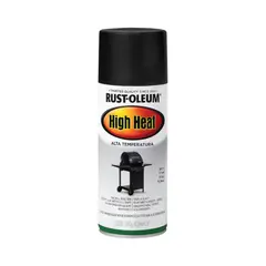 RUST OLEUM - Pintura para Altas Temperaturas Spray Negro Mate 430ml