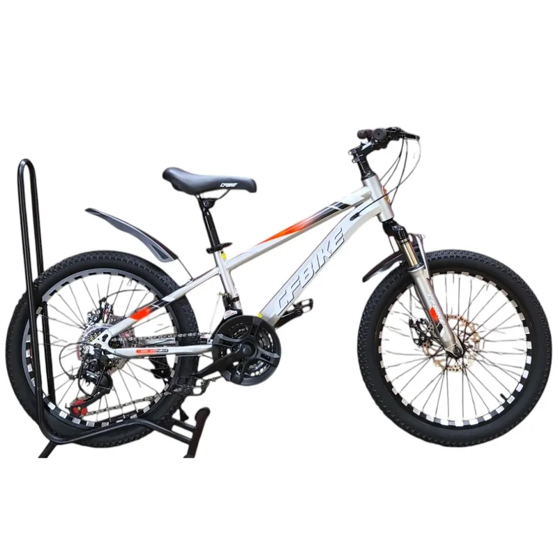 GENERICO - Bicicleta Aro 20 CfBike Con Freno Disco Y 21 Vel. Gris