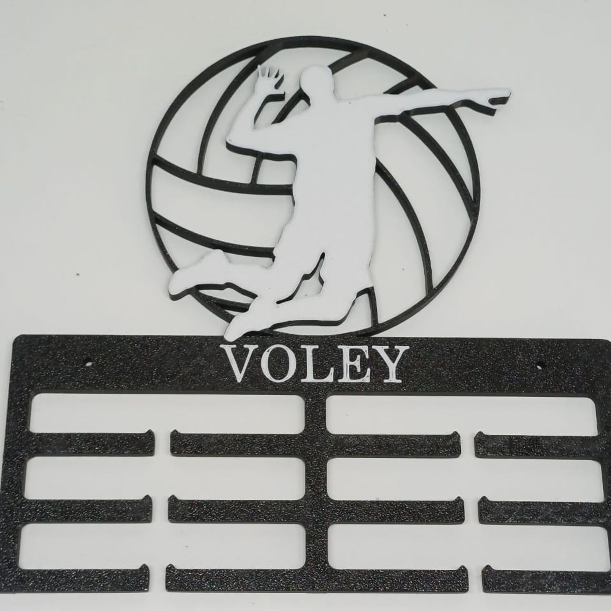 GENERICO - Medallero de Voleibol - Negro