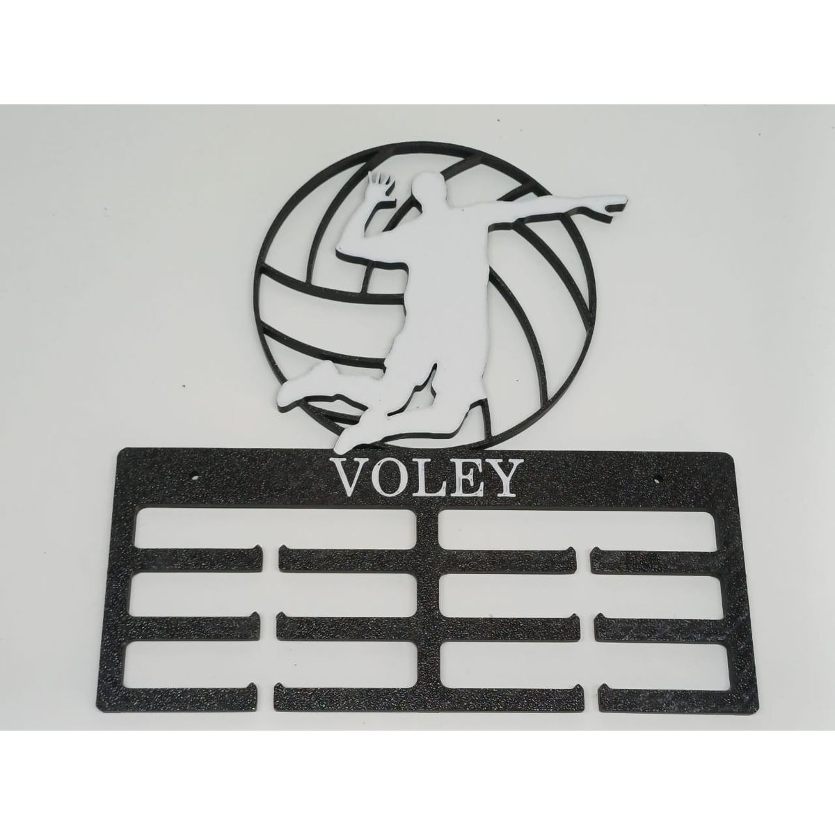 GENERICO - Medallero de Voleibol - Negro