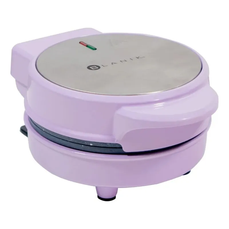 BLANIK - Máquina Waffles Wafflera Mini Antiadherente Blanik Bmw079 Color Lila