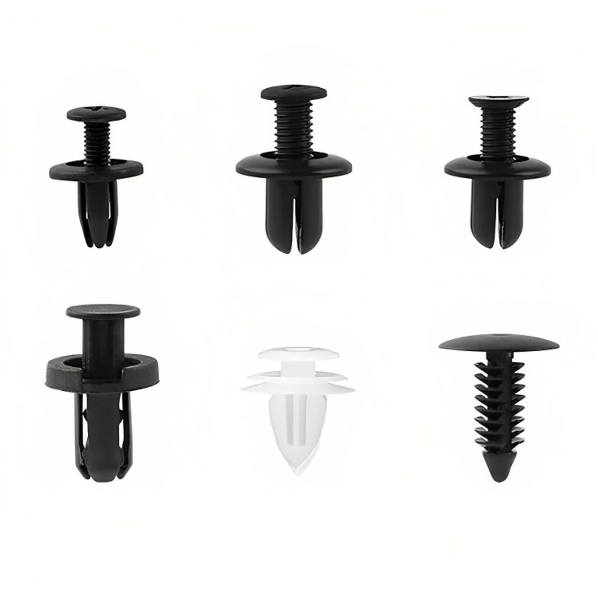 GENERICO - Clip Broche Automotriz Reparación 100 Pzs Mas Herramientas