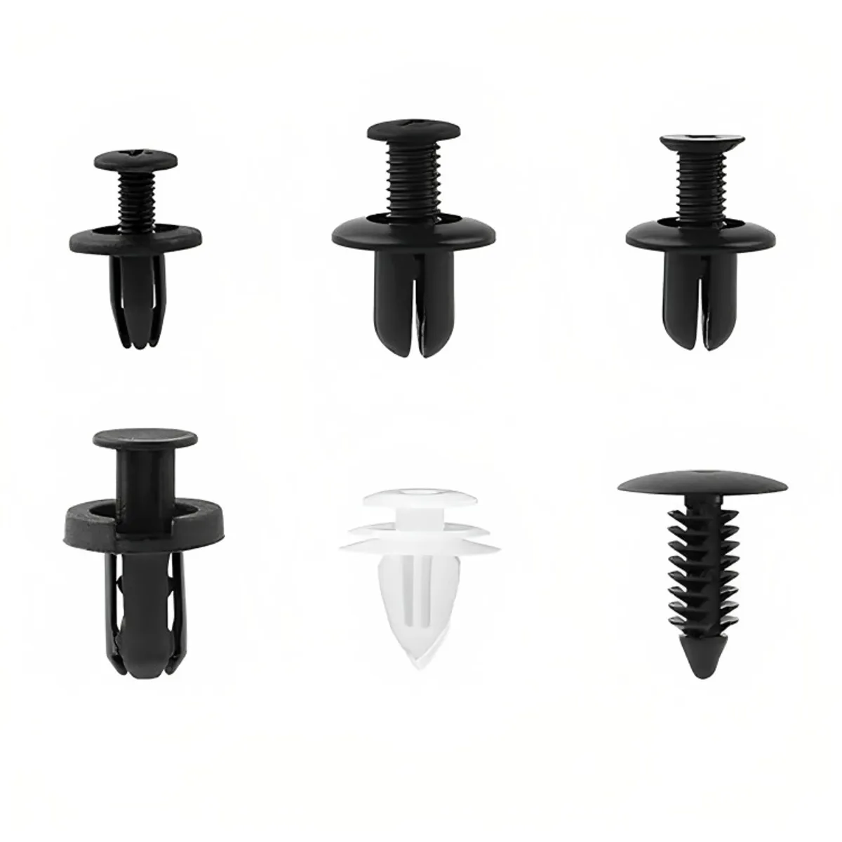 GENERICO - Clip Broche Automotriz Reparación 100 Pzs Mas Herramientas