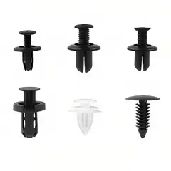 GENERICO - Clip Broche Automotriz Reparación 100 Pzs Mas Herramientas