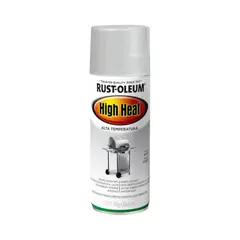 RUST OLEUM - Pintura para Altas Temperaturas Spray Plata Mate 430ml