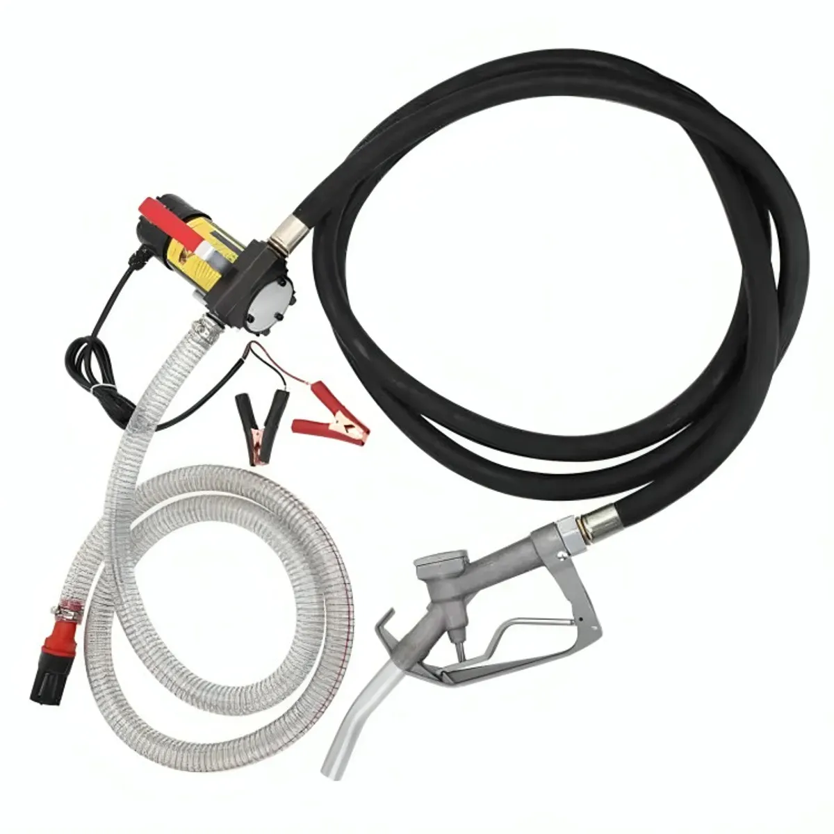 GENERICO - Bomba Trasvasije 12v 175w Motor Manguera Pistola