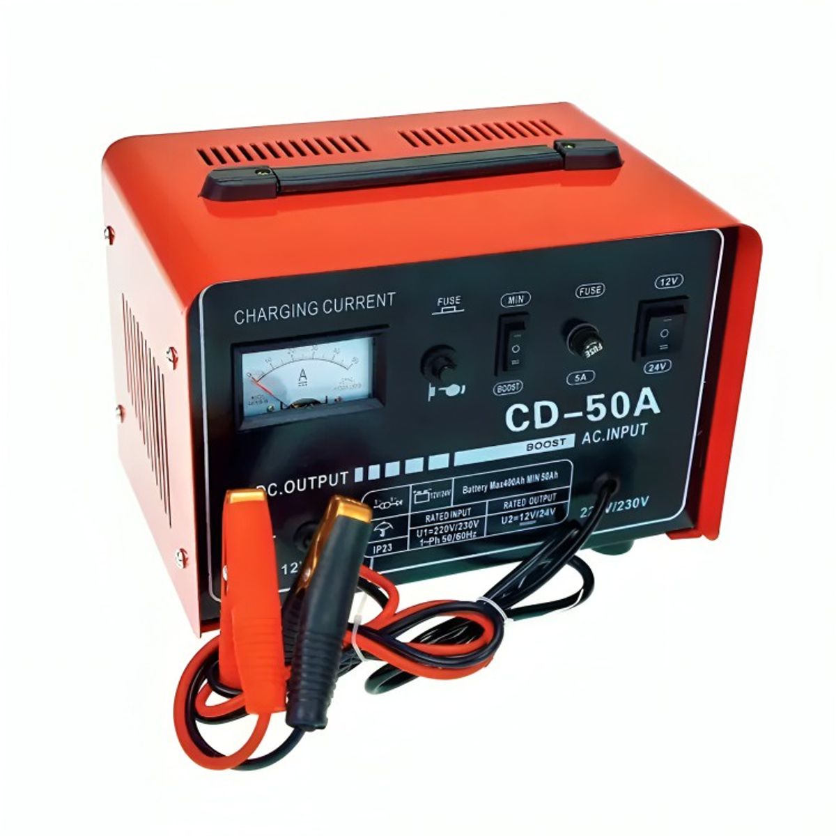 GENERICO - Cargador De Batería Para Auto Y Camión 50 A