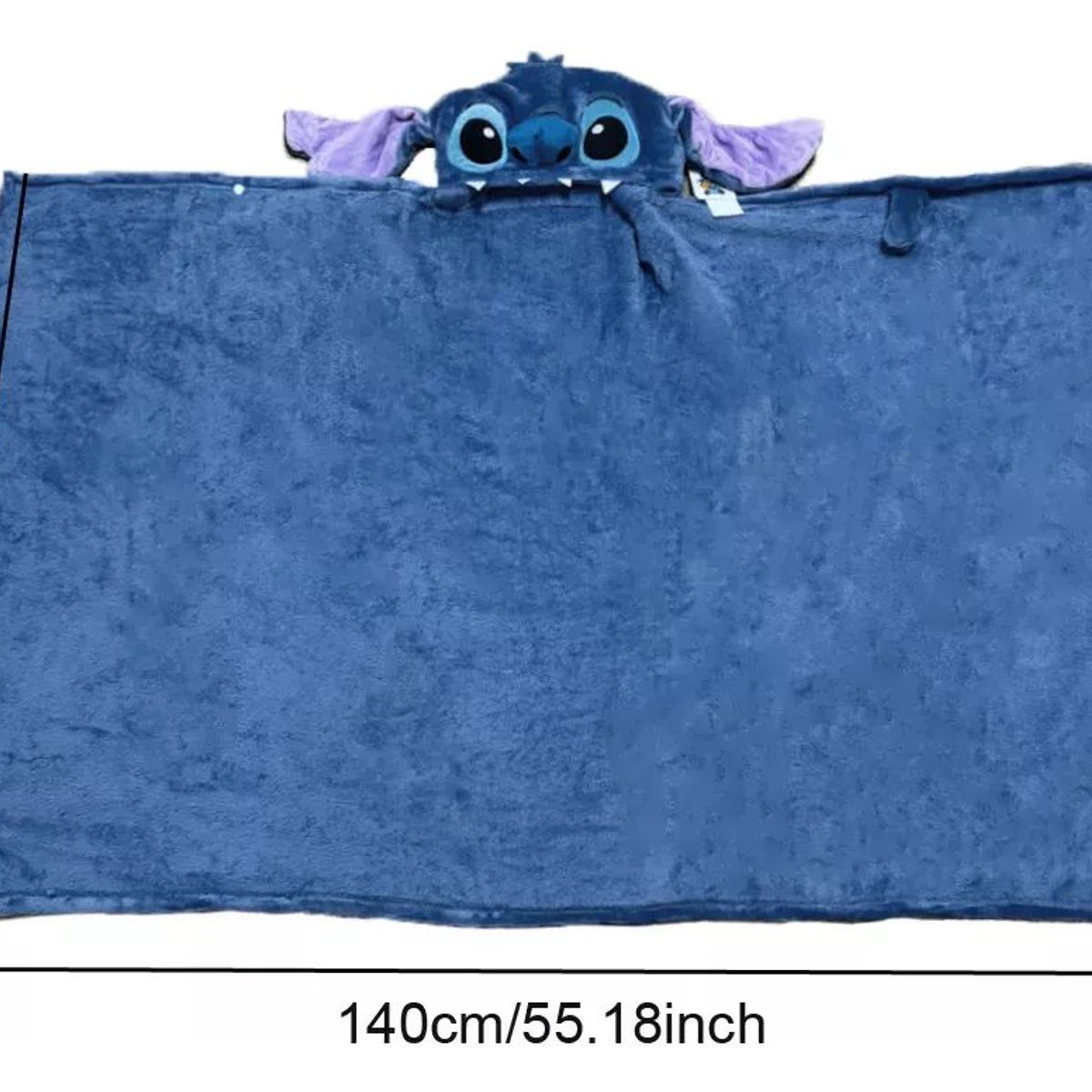 SHOP EHOME BAG - Manta Stitch Extra Gruesa Tipo Sudadera con Capucha y Guantes