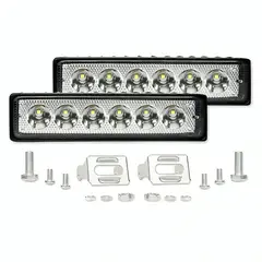 GENERICO - Pack 2 Barra Para Auto Repuesto