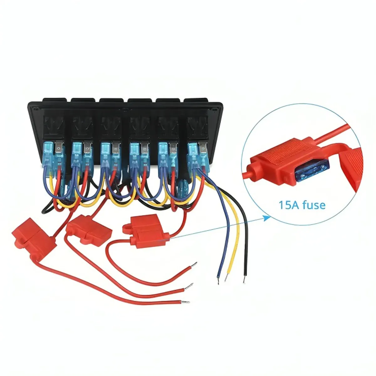 GENERICO - Panel Interruptor Led Encendido 12v A 24v