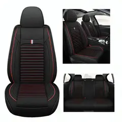 GENERICO - Set 5 Funda Cubre Asiento Universal Tela Forro Asiento