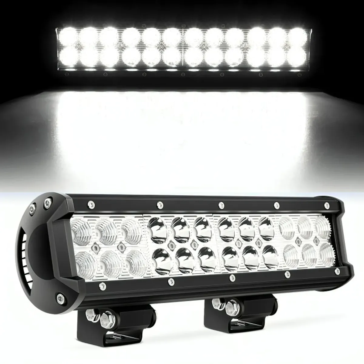 GENERICO - Barra Led 4x4 Neblinero 72w 24 Led