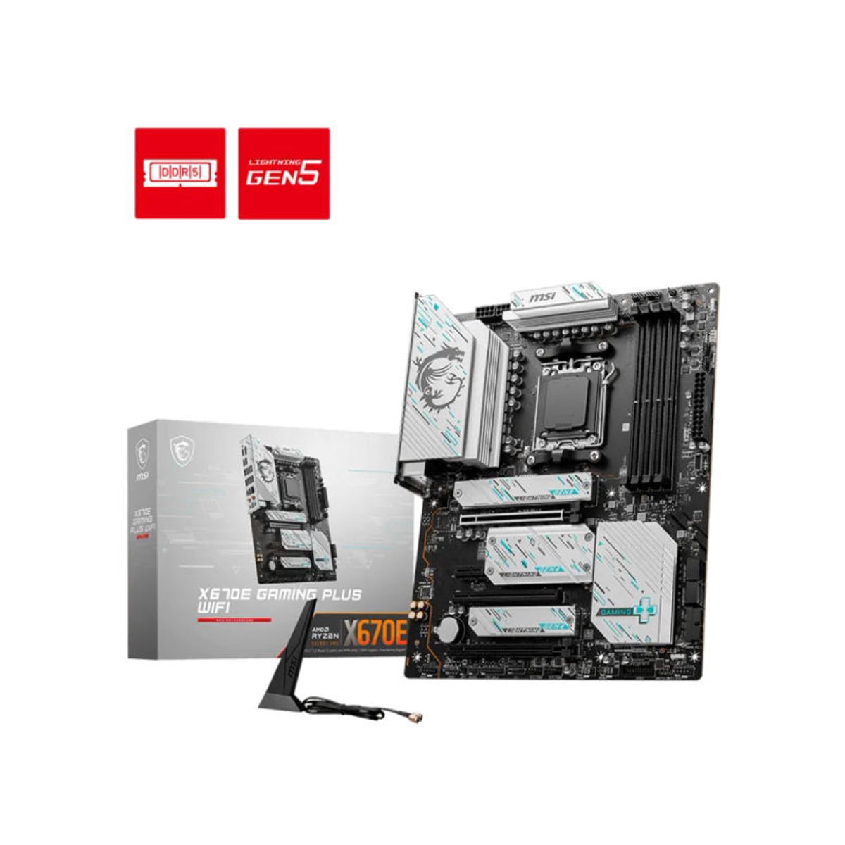 MSI - PLACA MADRE MSI Refurbished X670E GAMING PLUS WIFI